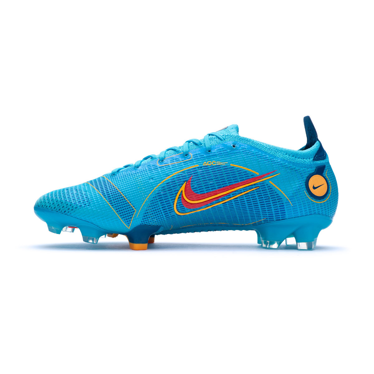 Bota de fútbol Nike Mercurial 14 Elite FG Blue-Laser Orange-Marina - Fútbol