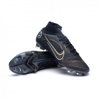 Bota Mercurial Superfly 8 Elite FG Black-Metallic Gold-Metallic Silver