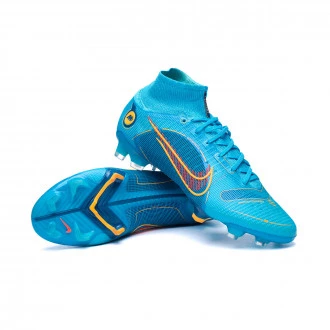 Bota Mercurial Superfly 8 Elite FG Chlorine Blue-Laser Orange-Marina