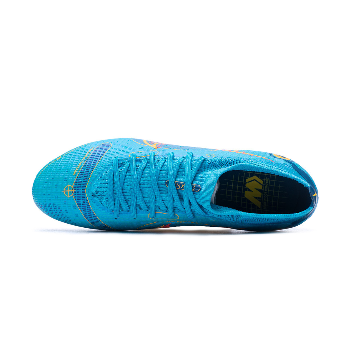 Football Boots Nike Mercurial Vapor 14 Pro AG Chlorine Blue-Laser  Orange-Marina - Fútbol Emotion