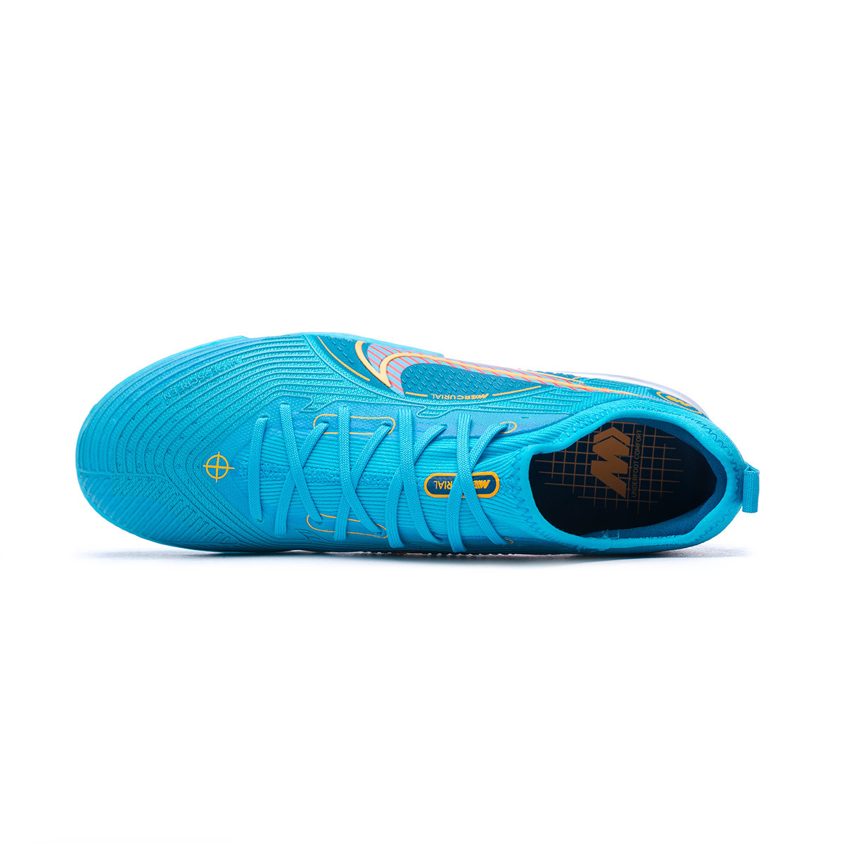 Bota de fútbol Nike Zoom Mercurial Vapor 14 Pro Turf Chlorine Blue-Laser  Orange-Marina - Fútbol Emotion