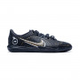 Kids Mercurial Vapor 14 Academy IC Czarno-metaliczne złoto-metaliczne Srebrny