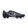 Mercurial Vapor 14 Academy FG/MG Black-Metallic Gold-Metallic Silver