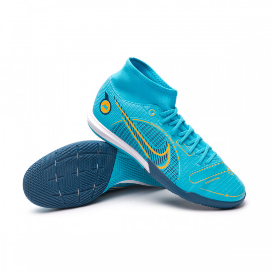 Nike mercurial hot sale futsal azul