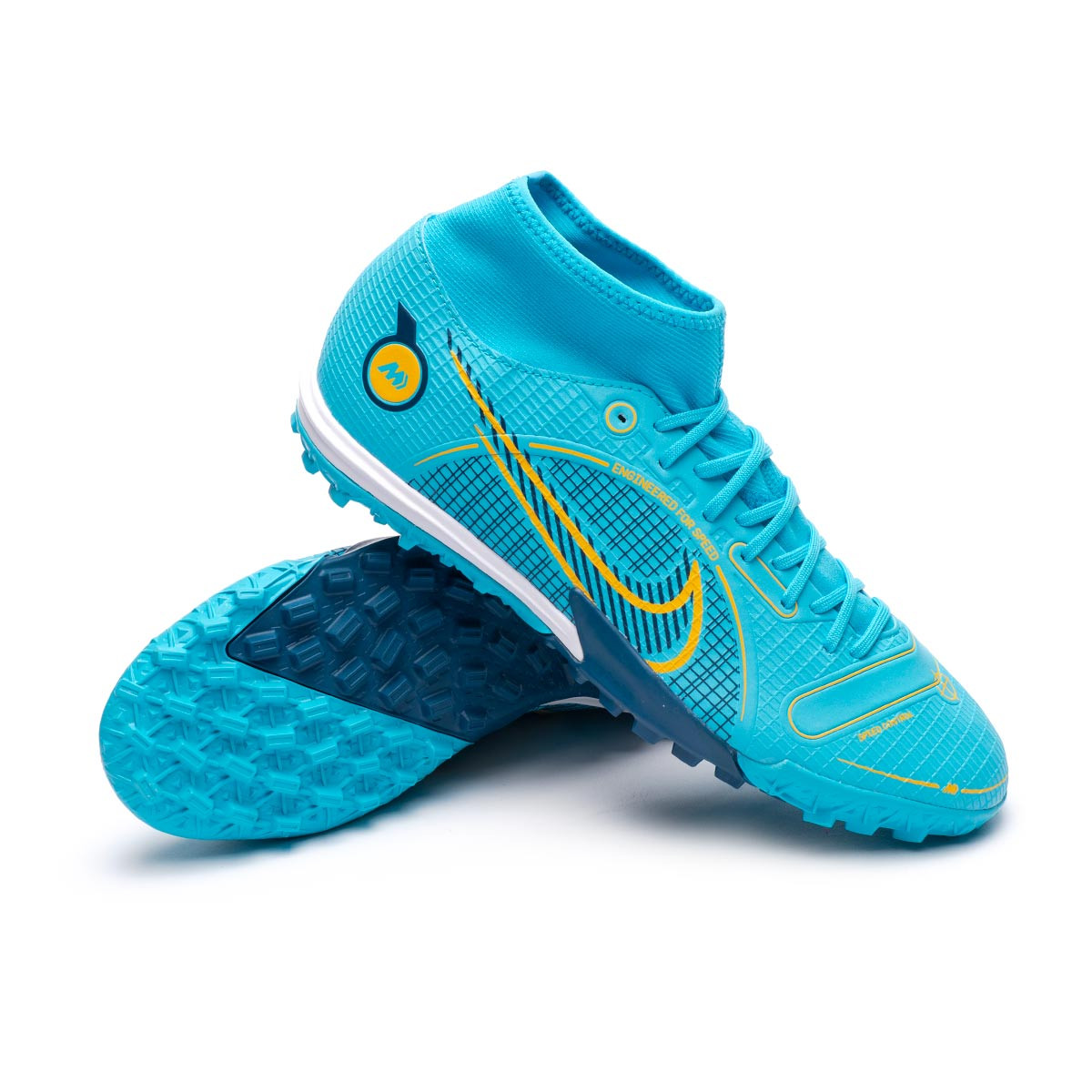 Bota de fútbol Mercurial Superfly 8 Chlorine Blue-Laser - Fútbol Emotion