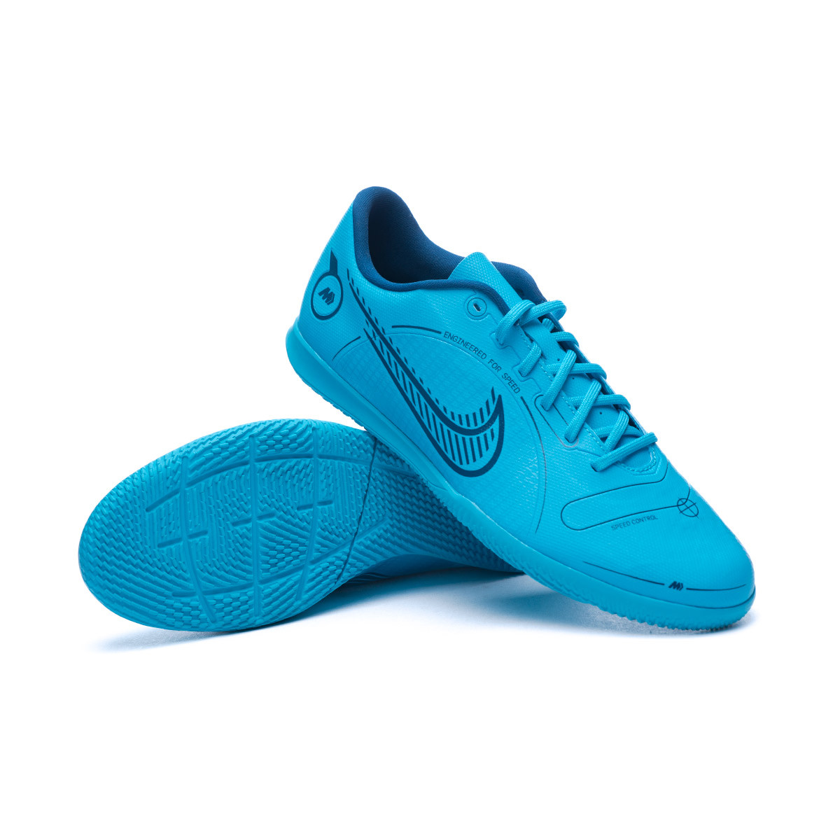 Zapatilla Fútbol sala Nike Vapor 14 Club IC Chlorine Blue-Laser Orange - Fútbol Emotion