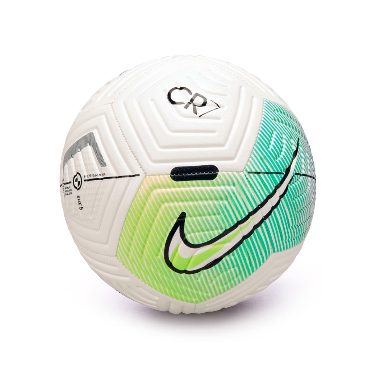 Balón CR7 NSW Strike White-Ghost Green Emotion