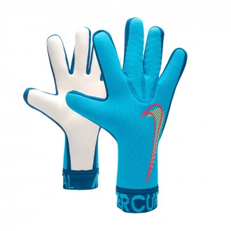 Guantes Mercurial Touch Elite Profesional Chlorine Blue-Marina-Siren Red