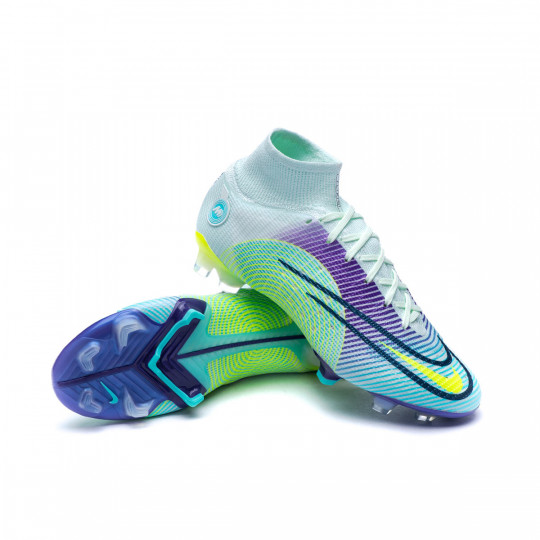 de acuerdo a cortador Lujoso Bota de fútbol Nike Mercurial Superfly 8 Elite MDS FG Barely Green-Volt-Electro  Purple-Aurora Green - Fútbol Emotion