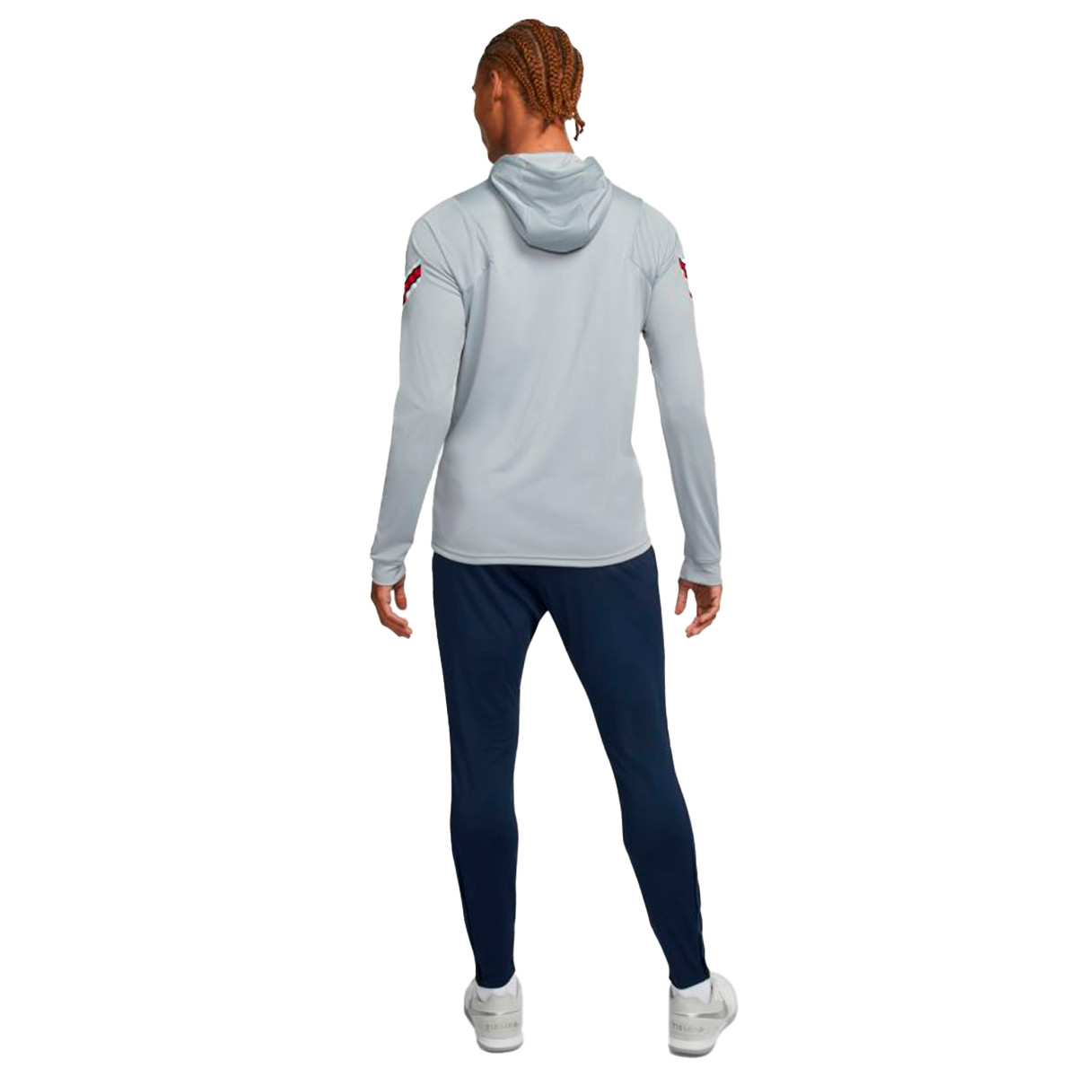 Tracksuit Nike Paris Saint-Germain FC x Jordan Training 2021-2022 Wolf  Grey-Midnight Navy-Midnight Navy - Fútbol Emotion
