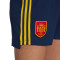 Pantalón corto España Primera Equipación Euro 2022 Mujer Team Navy Blue