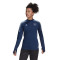 Chaqueta España Training Euro 2022 Mujer Navy Blue-Glow Blue