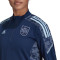Chaqueta España Training Euro 2022 Mujer Navy Blue-Glow Blue