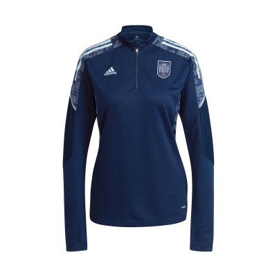 Jacket adidas Women Spain Training 2021-2022 Team Navy Blue-Glow Blue -  Fútbol Emotion