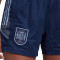 Pantalón corto España Training Euro 2022 Mujer Navy Blue-Glow Blue