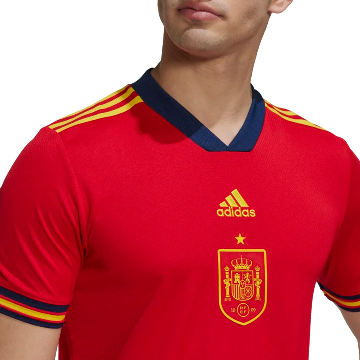 Camiseta España Equipación Euro 2022 Scarlet Fútbol Emotion