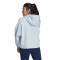 Sudadera España Fanswear Euro 2022 Mujer Sky Tint-Shock Cyan-Navy Blue