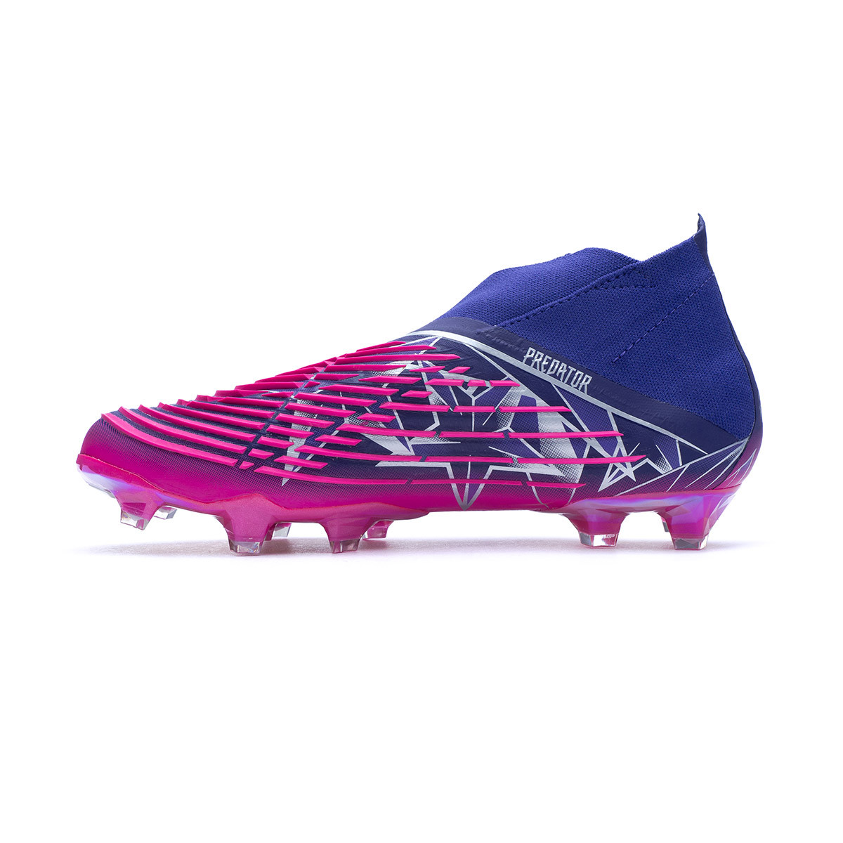 purple and pink football boots