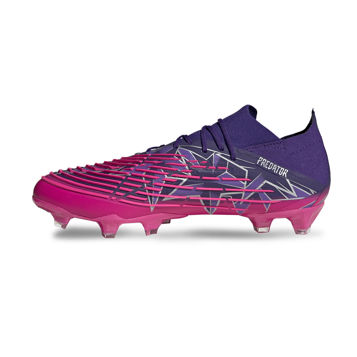 purple adidas football boots
