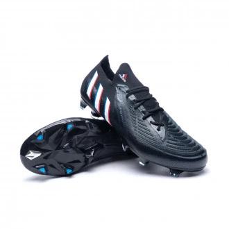 Bota Predator Edge .1 L FG Core Black-White-Vivid Red