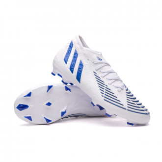 Chuteira Predator Edge .2 FG White-Blue