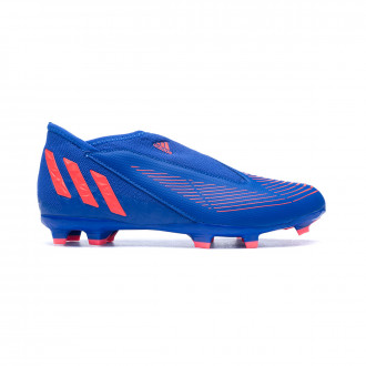 adidas blue laceless football boots