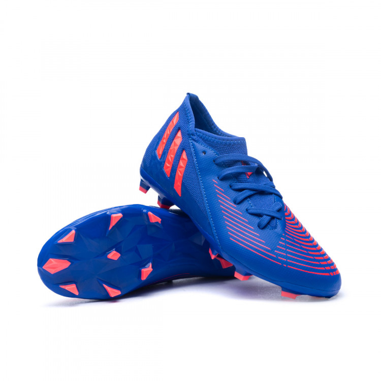 Football Boots adidas Kids Predator Edge FG Blue-White-Turbo