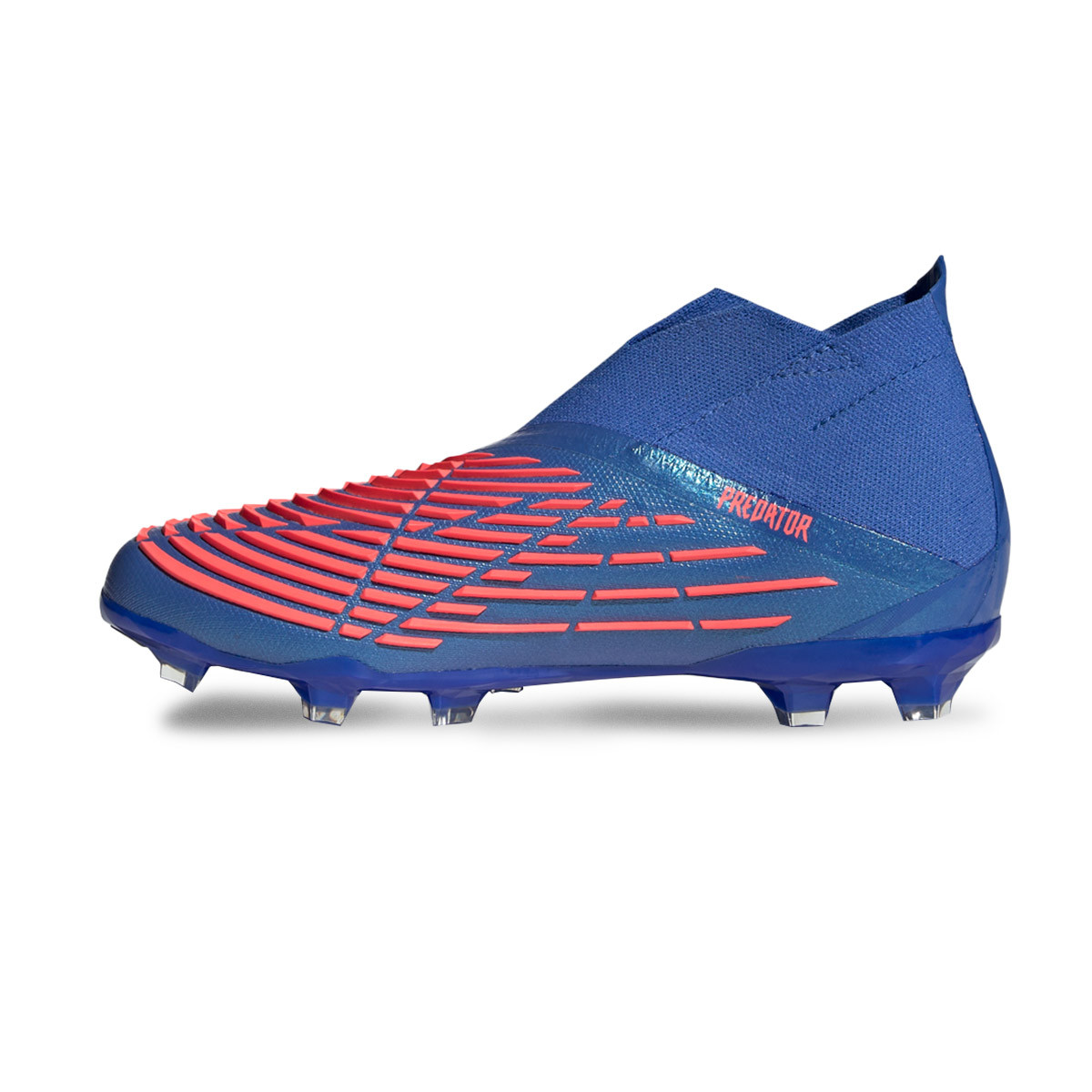 Bota fútbol adidas Predator Edge + FG Blue-White-Turbo - Fútbol Emotion