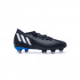 Predator Edge .3 SG Criança Core Black-White-Vivid Red