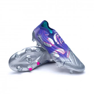 Bota Copa Sense + FG Collegiate Purple-Silver Metallic-Mint Rush