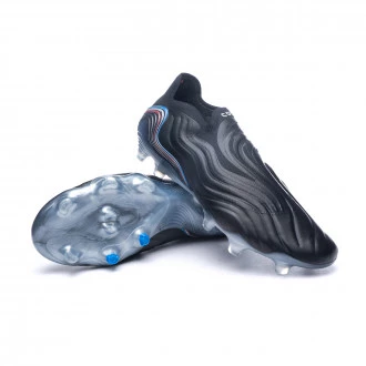 Bota Copa Sense + FG Core Black-White-Blue