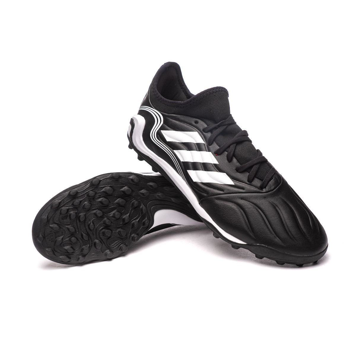 Bota fútbol adidas Copa Sense .3 Turf Core Black-White-Vivid Red - Fútbol Emotion