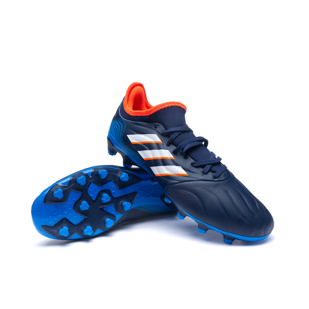 Bota fútbol adidas Sense .3 MG Blue-White-Blue - Fútbol Emotion