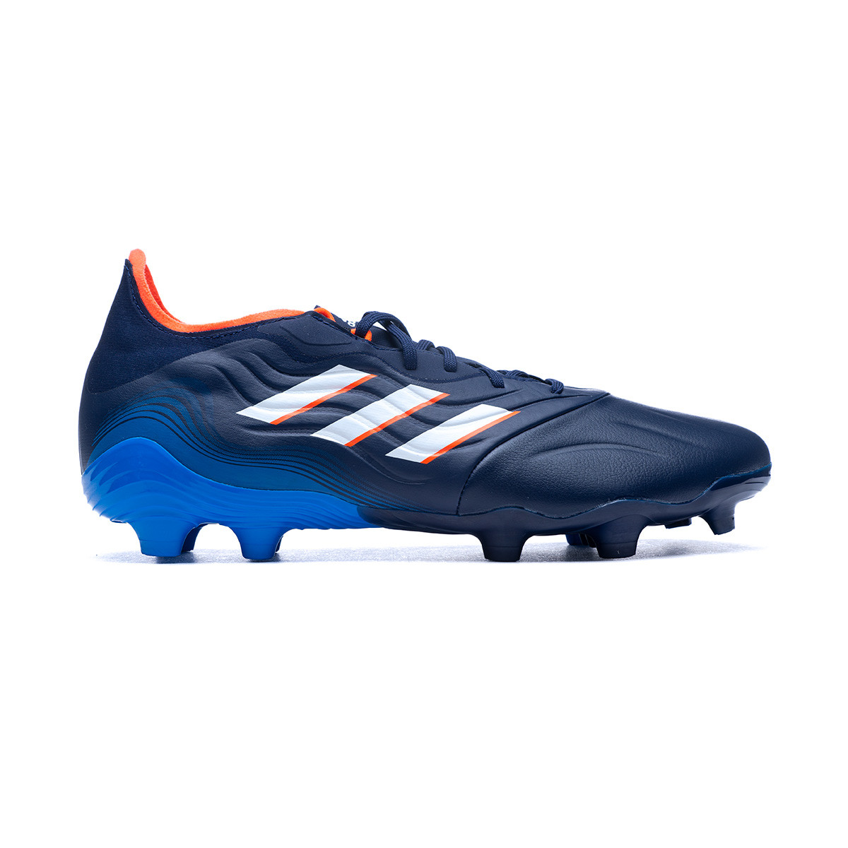 blue and black adidas football boots
