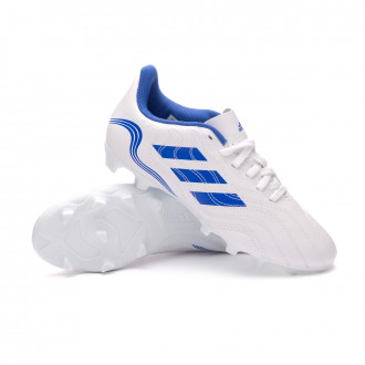 Chuteira Copa Sense .4 FxG Niño White-Blue