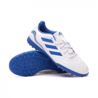 Chuteira Copa Sense .3 Turf Criança White-Blue