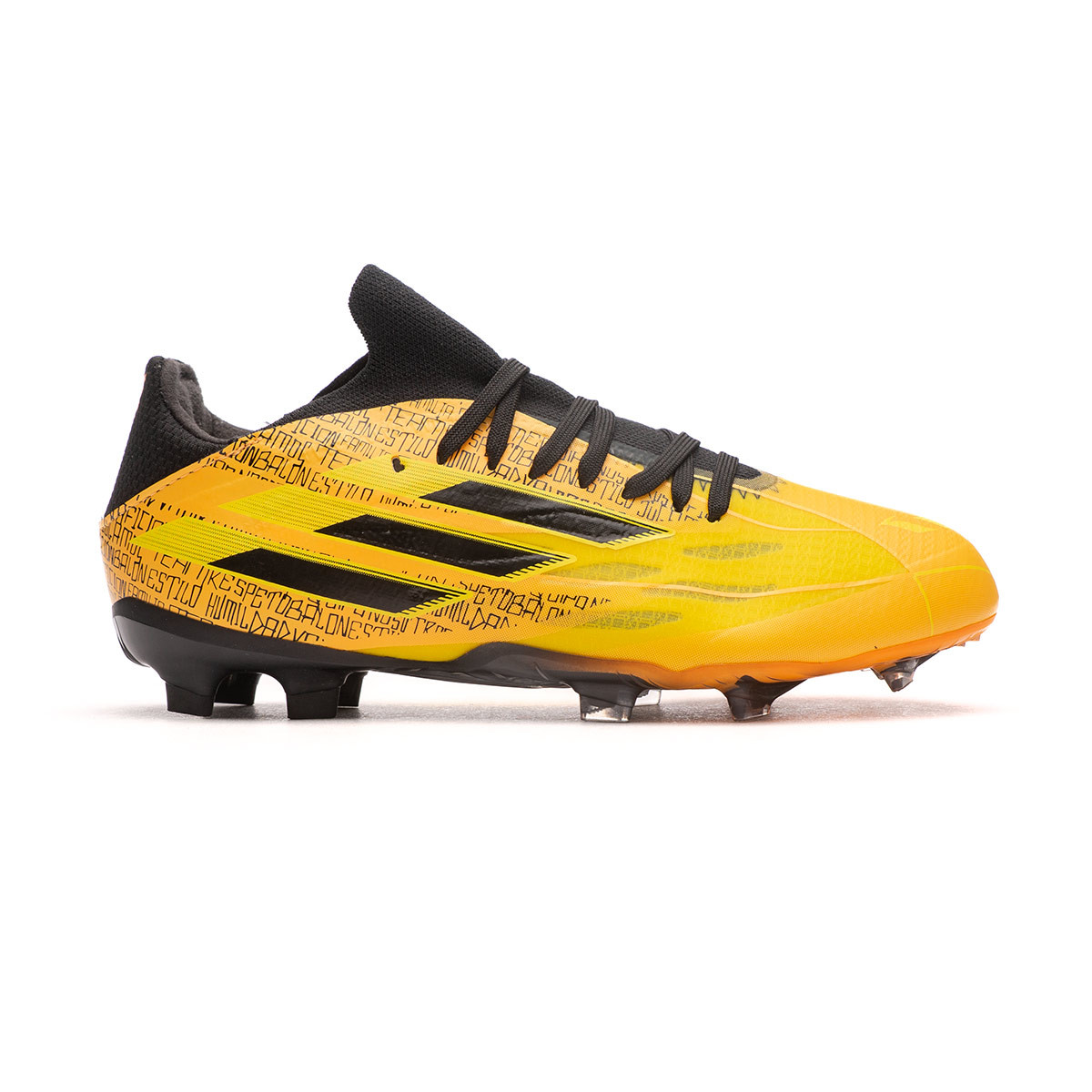 Football Boots adidas Kids X Speedflow Messi .1 FG Gold-Black-Yellow ...