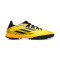 Bota X Speedflow Messi .3 Turf Niño Gold-Black-Yellow