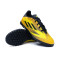 Bota X Speedflow Messi .4 Turf Niño Gold-Black-Yellow