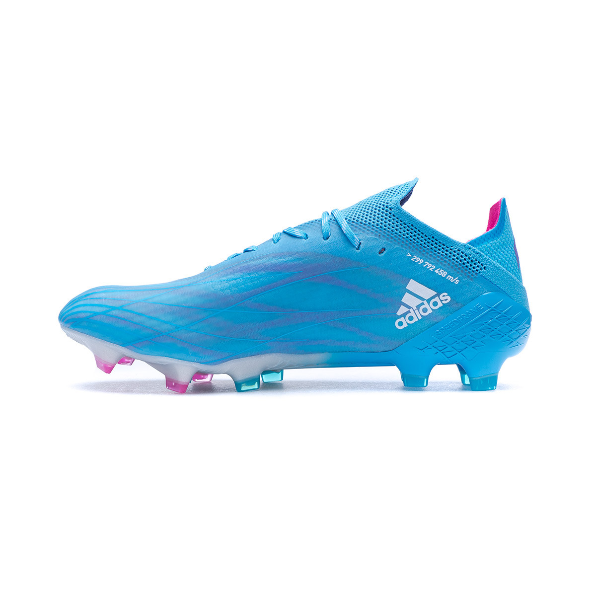 Football Boots adidas X Speedflow .1 FG Sky Rush-Tmshpn-White - Fútbol Emotion Football Boots adidas X Speedflow .1 FG Sky Rush-Tmshpn-White - Fútbol Emotion