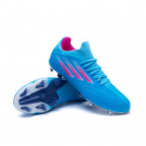 Zapatos de fútbol X Speedflow .1 FG Niño Sky Rush-Tmshpn-White