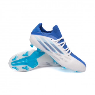 Chuteira X Speedflow .2 FG White-Legind-Skyrus