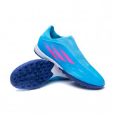 Zapatos de fútbol X Speedflow .3 LL Turf Sky Rush-Tmshpn-White