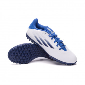 Chuteira X Speedflow .4 Turf White-Legind-Skyrus