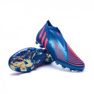 Bota Predator Edge + AG Blue-White-Turbo