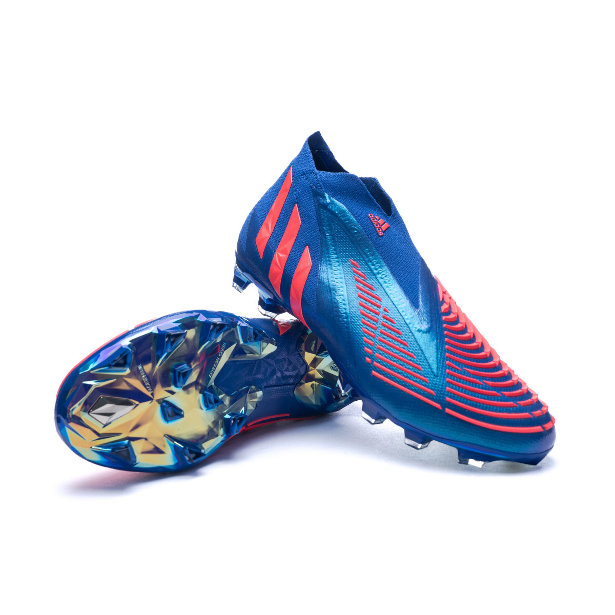 shot Sinis sink Football Boots adidas Predator Edge + AG Blue-White-Turbo - Fútbol Emotion