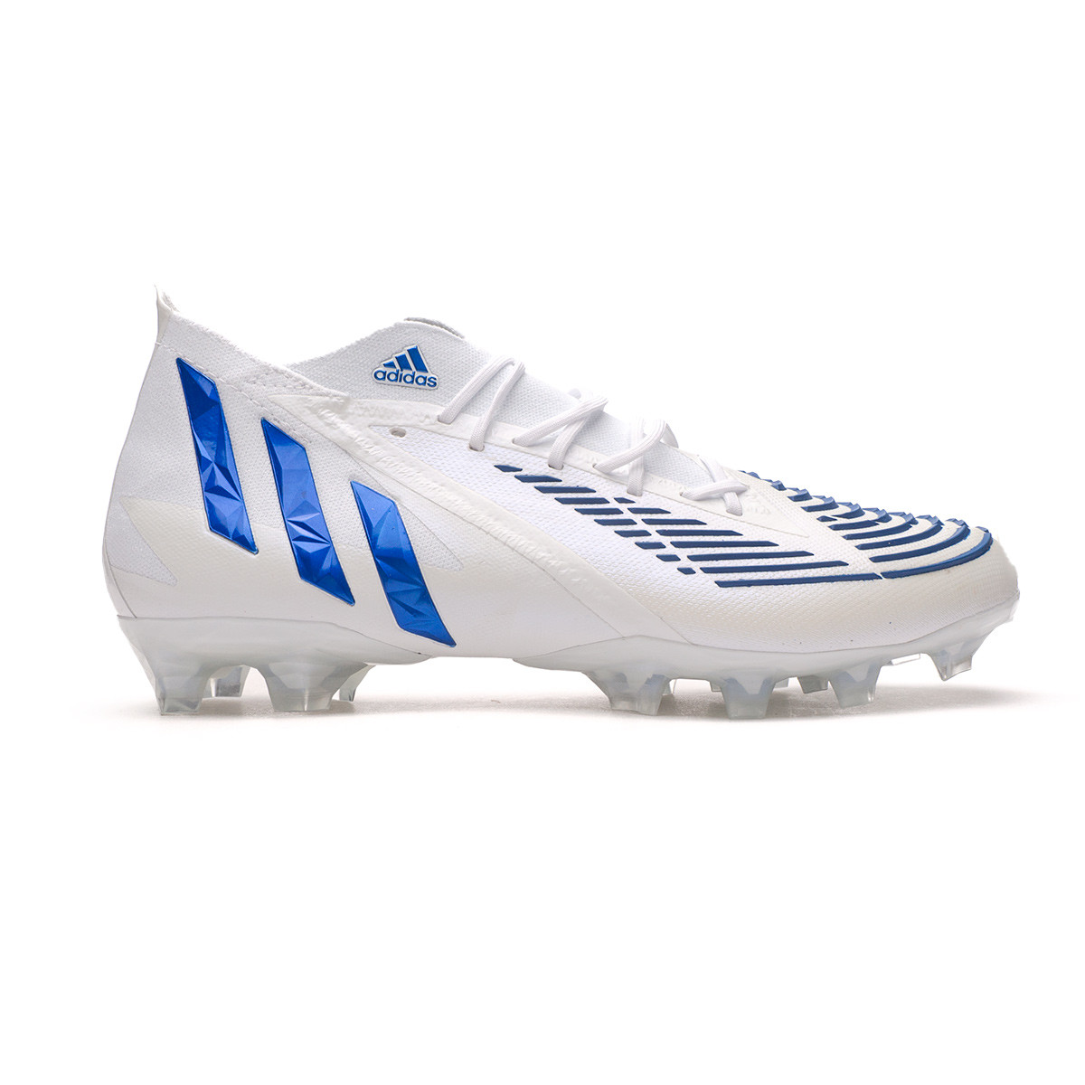 Bota fútbol adidas Edge .1 AG White-Blue Emotion