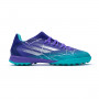 X Speedflow .3 Turf Niño Fioletowy Rush-Srebrny metalik-Mint Rush