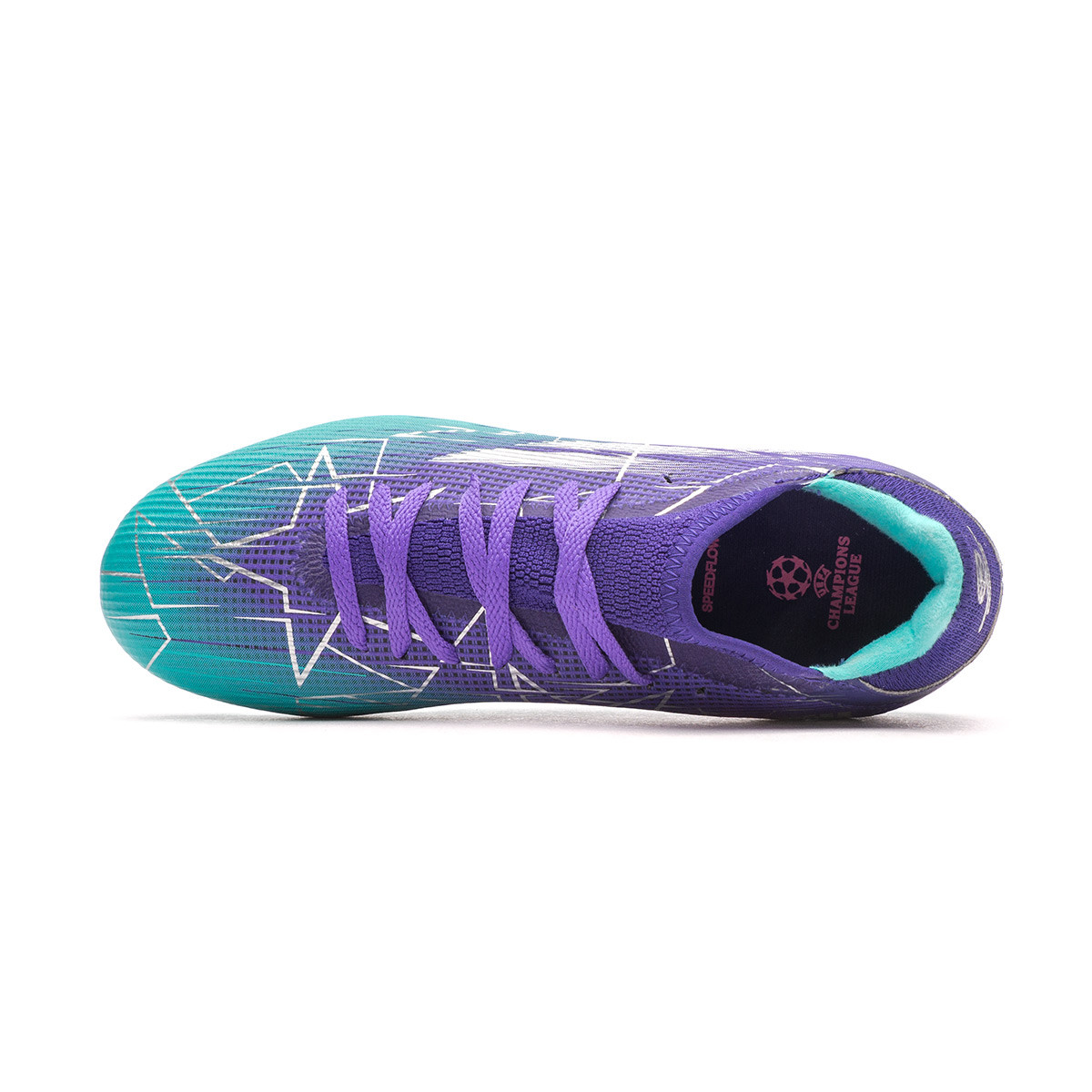 Football Boots adidas Kids X Speedflow .3 FG Purple Rush-Silver Metallic-Mint Rush - FÃºtbol Emotion