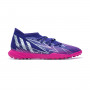 Predator Edge .3 Turf Criança Collegiate Purple-Silver Metallic-Shock Pink